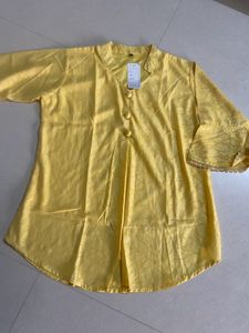 Elegant Yellow Kurta