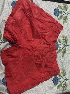 Red Ethnic Shorts