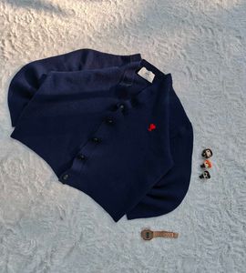 AMI ❤️ Paris Navy Cardigan