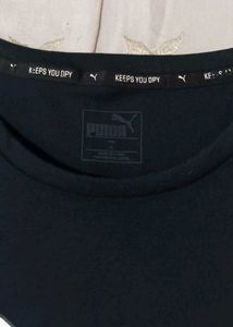 Puma Black Graphic T-Shirt