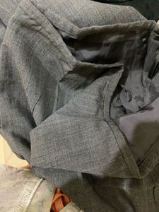 Elegant Grey Maxi Skirt