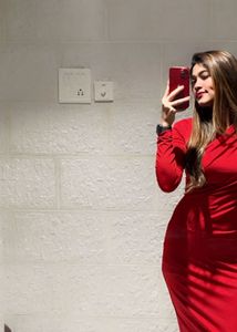 Red Bodycon Mini Dress