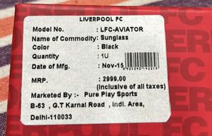 Aviator Goggle FC Liverpool