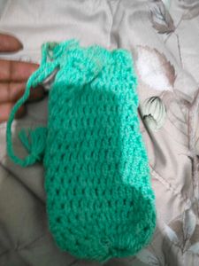 Crochet bottle cover