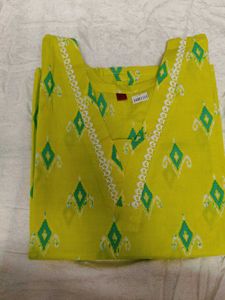 Elegant Yellow Kurta