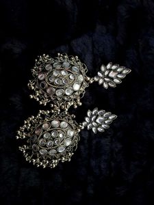 Statement Kundan Earrings