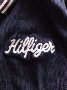 Tommy Hilfiger Navy Blue Collar Neck T- Shirt