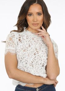 New Look White Party &amp; Casual Top