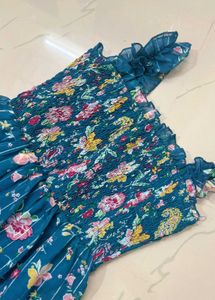 Floral Print Gown