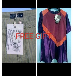 A Line Kurta+ Trouser Combo Offer