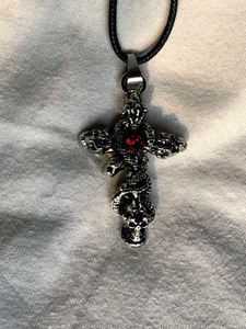 Gothic Grunge Snake Necklace 🐍