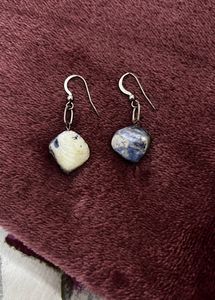 Blue Stone Hanging Earring