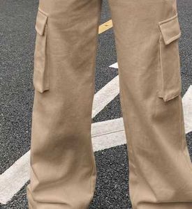 Beige Cargo Pants