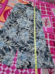 Floral Print Wide Leg trouser