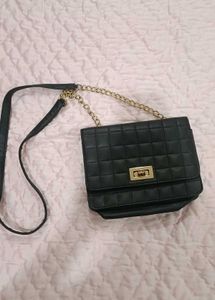 Chic Black Crossbody Sling Bag
