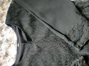 Combo Of Two Kurta Orange And Black