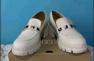 Stylish White Loafers