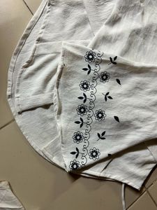 Floral Embroidered Top
