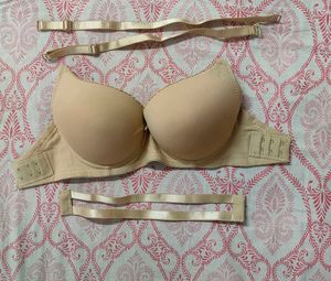 Nude Strapless Bra