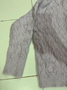 Lavender Chunky Sweater