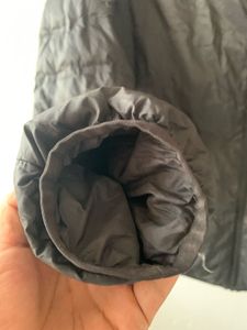 Black Hooded Puffer Jacket