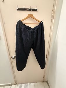 Black Embroidered Palazzos