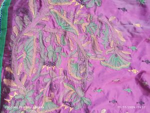 Embroidered Saree