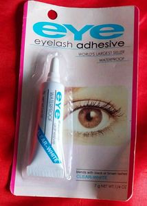 Eyelash Adhesive - Clear White, Waterproof