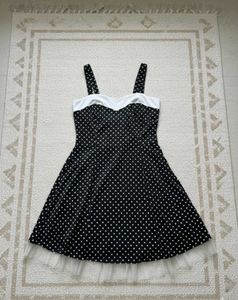 Polka Dot Midi Dress