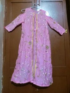 A Beautiful Long Gown With Shrug