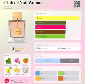 Armaf Club De Nuit Women Perfume, 5ml Sample