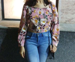 Floral Crop Top