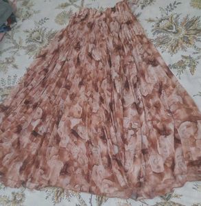 Floral Print Skirt