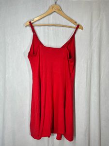 Red Sleeveless Dress H&amp;M