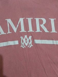 AMIRI Pink Graphic Top