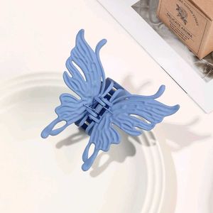 Purple Butterfly Hair Claw Clip