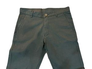 Men&#39;s Olive Green Casual  chinos pant