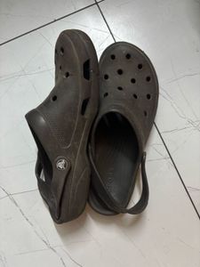 Brown Crocs Flip Flops