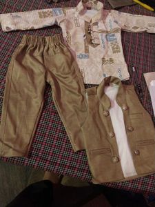 Baby Partywear Suit Set For Upto 16 Months