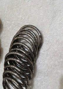 Spiral Bangle Cum Bracelet 🖤✨