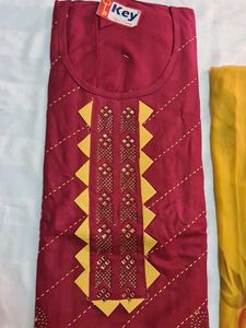 Ethnic Cotton Dress Material