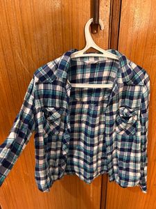 vero moda Plaid Flannel Shirt