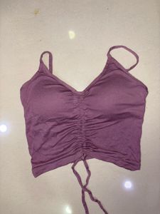 Tie Up Crop Top