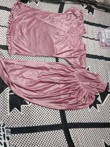 Satin Night Suit not used brand new