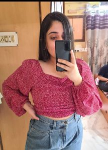 Floral Crop Top