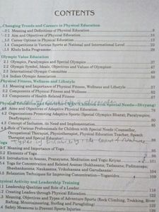 Class 11th Physical Education Book
