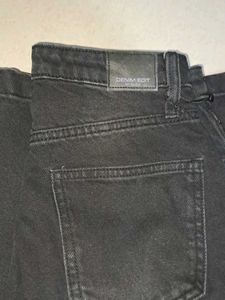 Brand New Austin Wide-Leg Black Jeans