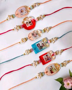 Personalized Photo Rakhi Bracelets