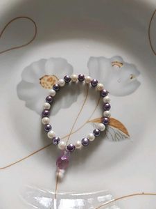 🆕️ Purple White Bracelet