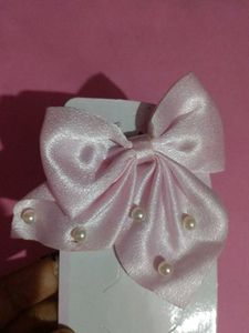Pink Pearl Hair Clip